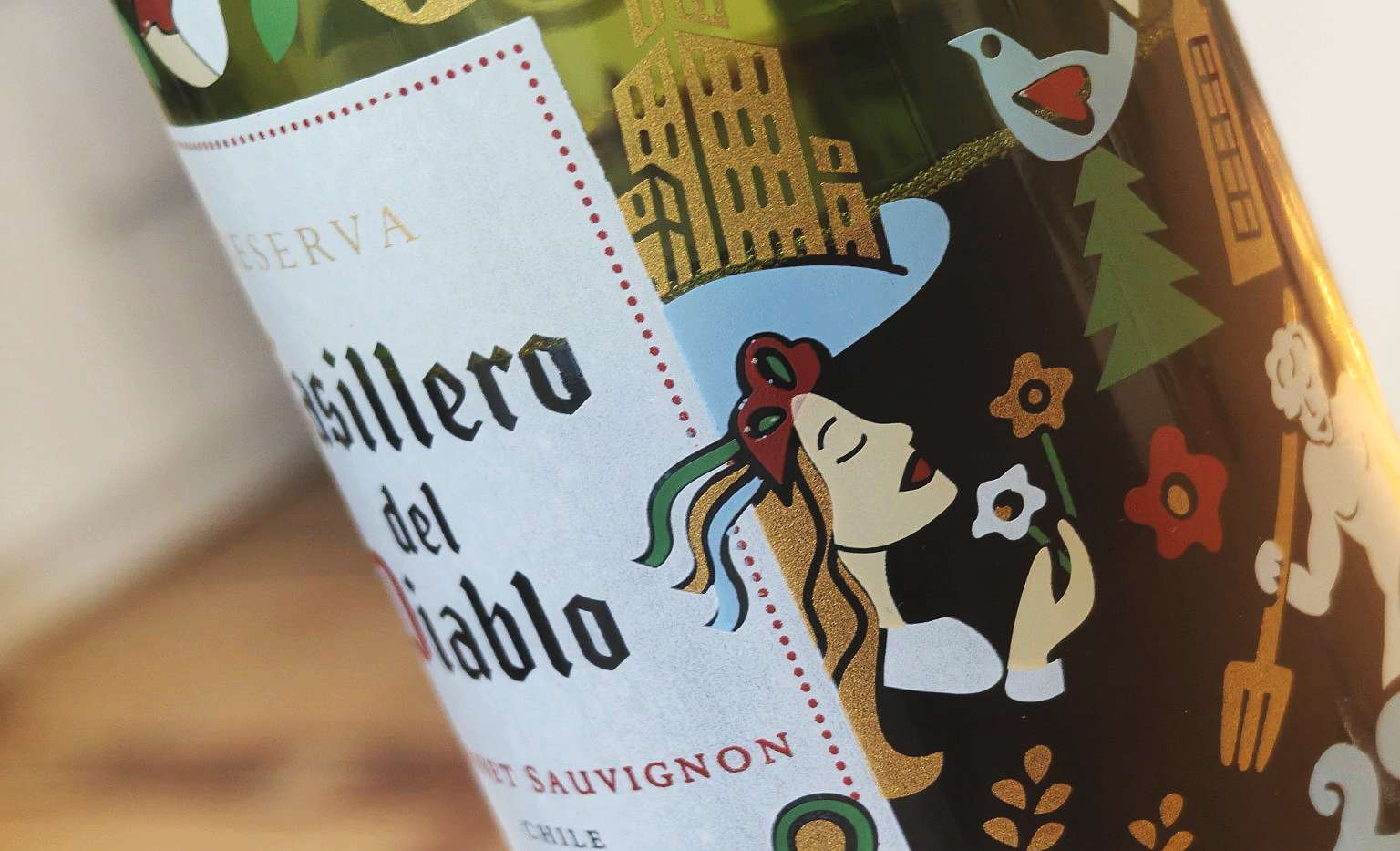 Casillero del Diablo Reserva Cabernet Sauvignon – wino, czerwone wytrawne (Cabernet Sauvignon) – Chile